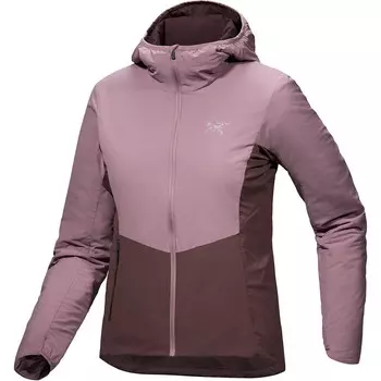 Женская утепленная куртка с капюшоном Norvan Arcteryx, серый
