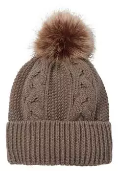 Женская уютная шапка с вертикальной текстурой Northeast Outfitters, серо-коричневый