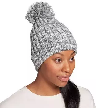 Женская уютная шляпа с помпоном Northeast Outfitters Space Dye, серый