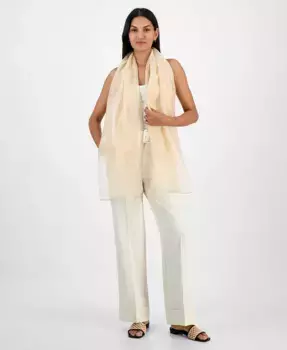 Женская вечерняя накидка из металлизированного органа Giani Bernini, коричневый/бежевый