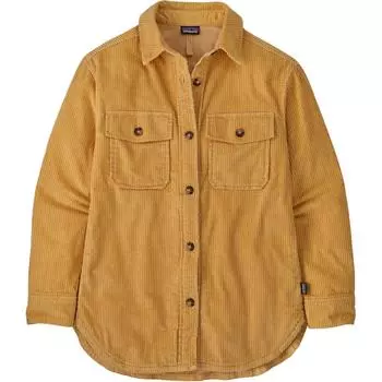Женская вельветовая куртка-рубашка Patagonia, Pine Needle Green/PNGR