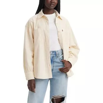 Женская вельветовая рубашка Levi's Orion, цвет White Swan