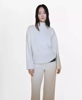 Женская вельветовая толстовка Perkins Neck MANGO, коричневый/бежевый