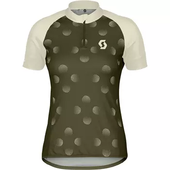 Женская велосипедная майка Endurance 30 SS Scott, зеленый