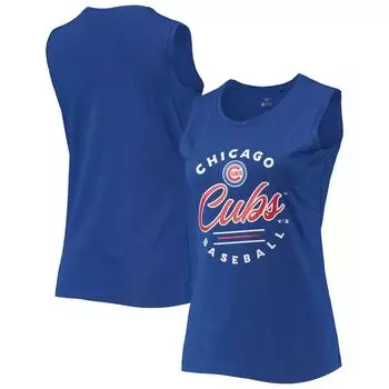 Женская верхняя одежда безрукавка Royal Chicago Cubs Macy