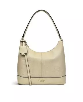 Женская весенняя сумка через плечо Vale с молнией сверху Radley London, слоновая кость/кремовый