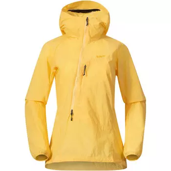 Женская ветровка-анорак Tind Bergans, желтый