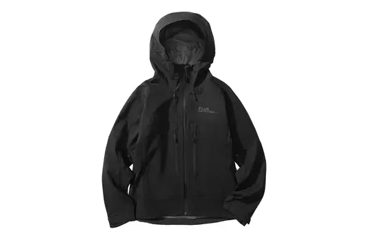 Женская ветровка Jack Wolfskin KAMMWEG для активного отдыха, водонепроницаемая, ветрозащитная и дышащая, Wildflower Purple/I0083