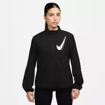 Женская ветровка Nike Swoosh, чёрный