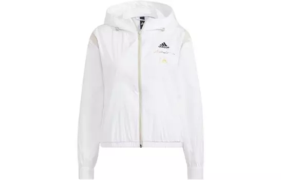 Женская ветровка UST Woven Hooded Jacket White Adidas