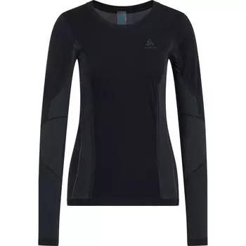 Женская ветрозащитная куртка Performance с длинным рукавом Odlo, черный