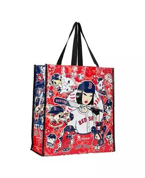 Женская виниловая большая сумка Boston Red Sox Tokidoki, красный