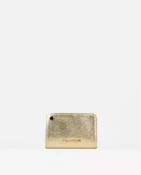 Женская визитница с блестящими золотыми футлярами PACOMARTINEZ, золотой