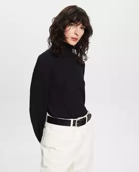 Женская водолазка из вискозы Esprit, черный
