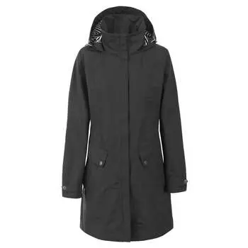 Женская водонепроницаемая куртка для дождливого дня Trespass, черный