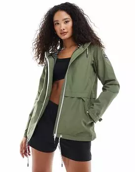 Женская водонепроницаемая куртка-дождевик Regatta Bayletta II зеленого цвета