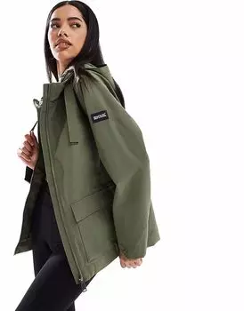 Женская водонепроницаемая куртка-дождевик Regatta Otilie зеленого цвета