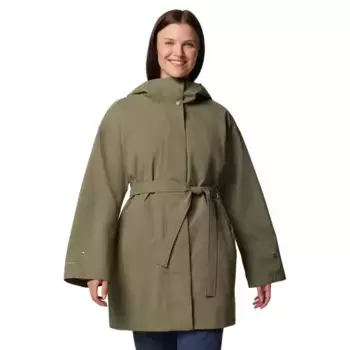 Женская водонепроницаемая куртка Here And There Columbia, темно-зеленый