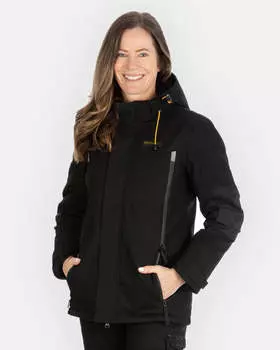 Женская водонепроницаемая утепленная куртка Triton CAT, черный