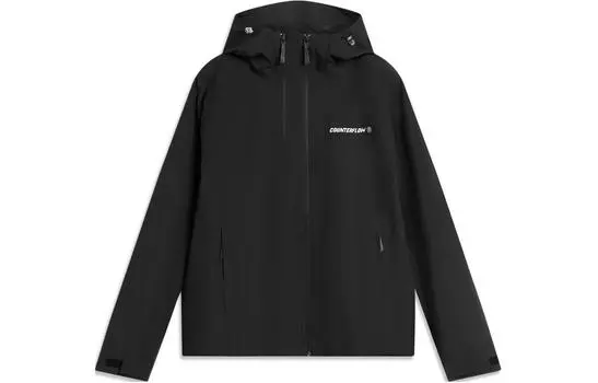 Женская водонепроницаемая ветровка LiNing, черная