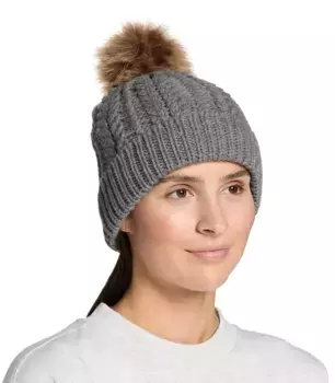 Женская вязаная шапка Northeast Outfitters Cosy Cabin, серый