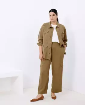 Женская вышитая футболка с круглым вырезом Couchel, цвет 120 Crudo