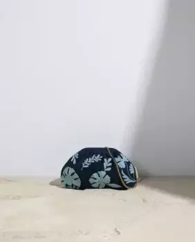 Женская вышитая косметичка Stella Rittwagen, синий