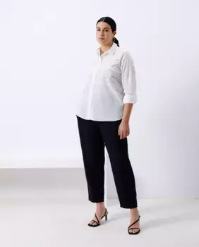 Женская вышитая рубашка Couchel, белый