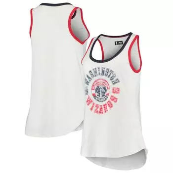 Женская замшевая майка с обратной стойкой G-III 4Her от Carl Banks White Washington Wizards G-III