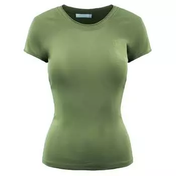 Женская зеленая футболка Heritage Fit Champion, зеленый