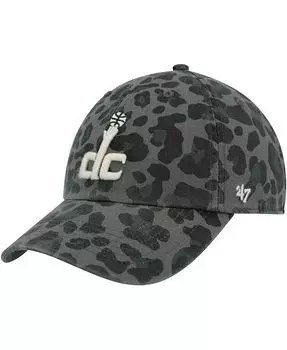 Женская зеленая регулируемая шляпа Washington Wizards Bagheera Clean Up '47 Brand, зеленый