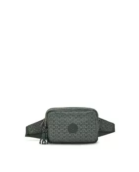 Женская зеленая сумка через плечо на молнии Kipling, зеленый