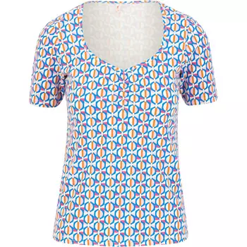 Женская Женская футболка-балконет Blutsgeschwister, синий