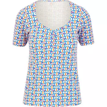 Женская женская футболка-балконет Blutsgeschwister, синий