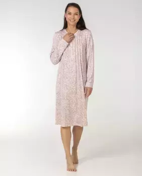 Женская зимняя ночная рубашка из хлопка Mitjans, мультиколор