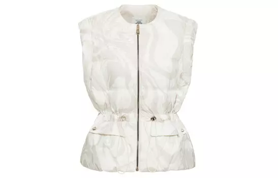 ЖЕНСКАЯ СТУДИЯ Жилет женский Descente, цвет CR-CREAM