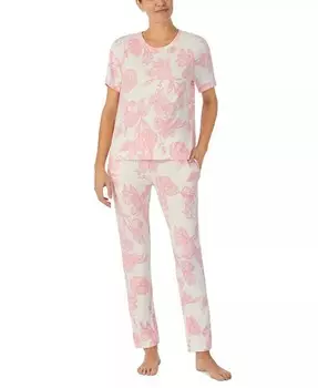 Женские 2 шт. Пижамный комплект Jogger с принтом Sanctuary, белый