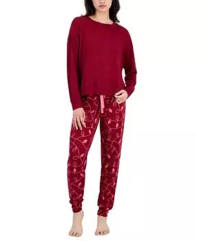 Женские 2 шт. Упакованный пижамный комплект с длинными рукавами Jenni