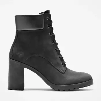 Женские 6-дюймовые ботинки Allington на шнуровке Timberland, цвет Black Nubuck