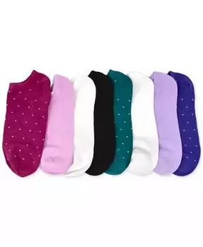 Женские 8-Пк. Трикотажные спортивные носки No Show Hue, зеленый