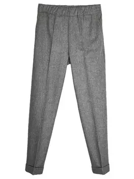 Женские эластичные брюки Brilliance цвета гранита D.Exterior