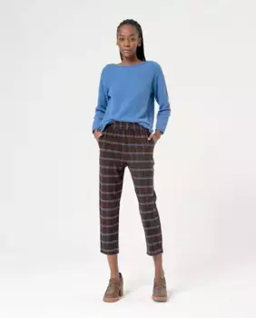 Женские эластичные брюки-джоггеры с принтом Surkana, коричневый