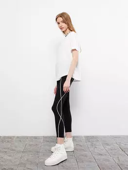 Женские эластичные хлопковые колготки с узором на талии LCW Casual