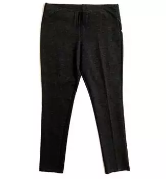 Женские эластичные облегающие леггинсы до щиколотки серого цвета Ralph Lauren