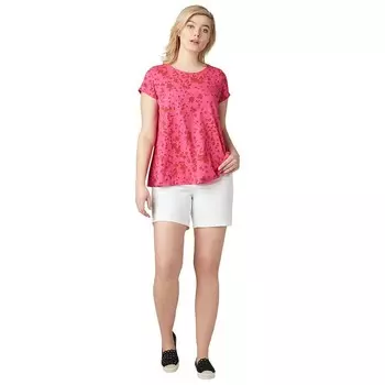 Женские эластичные шорты Ellos с 5 карманами больших размеров, белый