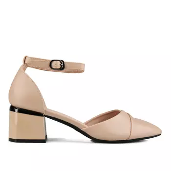 Женские элегантные бежевые босоножки Tendenz