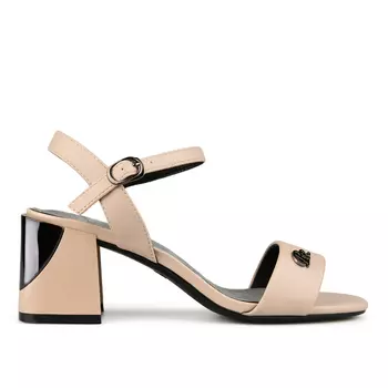 Женские элегантные бежевые босоножки Tendenz