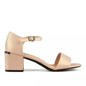 Женские элегантные бежевые босоножки Tendenz