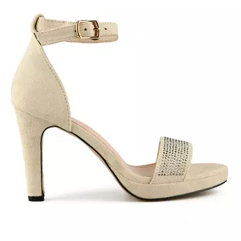 Женские элегантные бежевые босоножки Tendenz