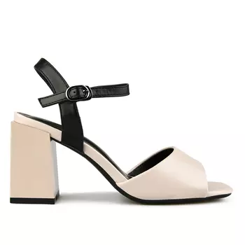 Женские элегантные бежевые босоножки Tendenz